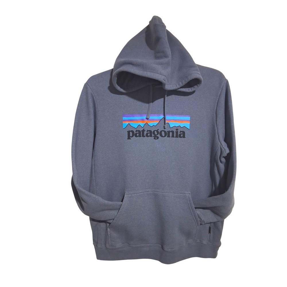 Patagonia Mens size Large P6 Logo Uprisal Hoody Grunge Preppy Recycled Gorpcore‎